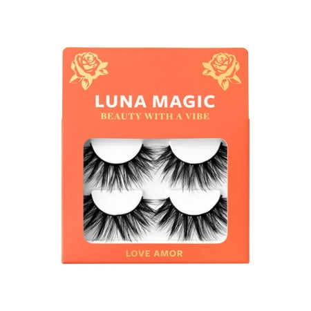 Luna Magic Faux Mink Eyelashes, Love Amor