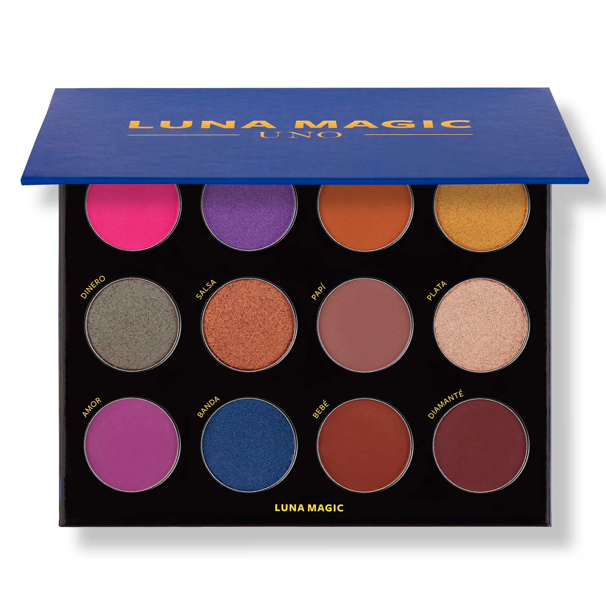 Luna Magic Shadow Makeup Palette, 12 Colors - image 1 of 6