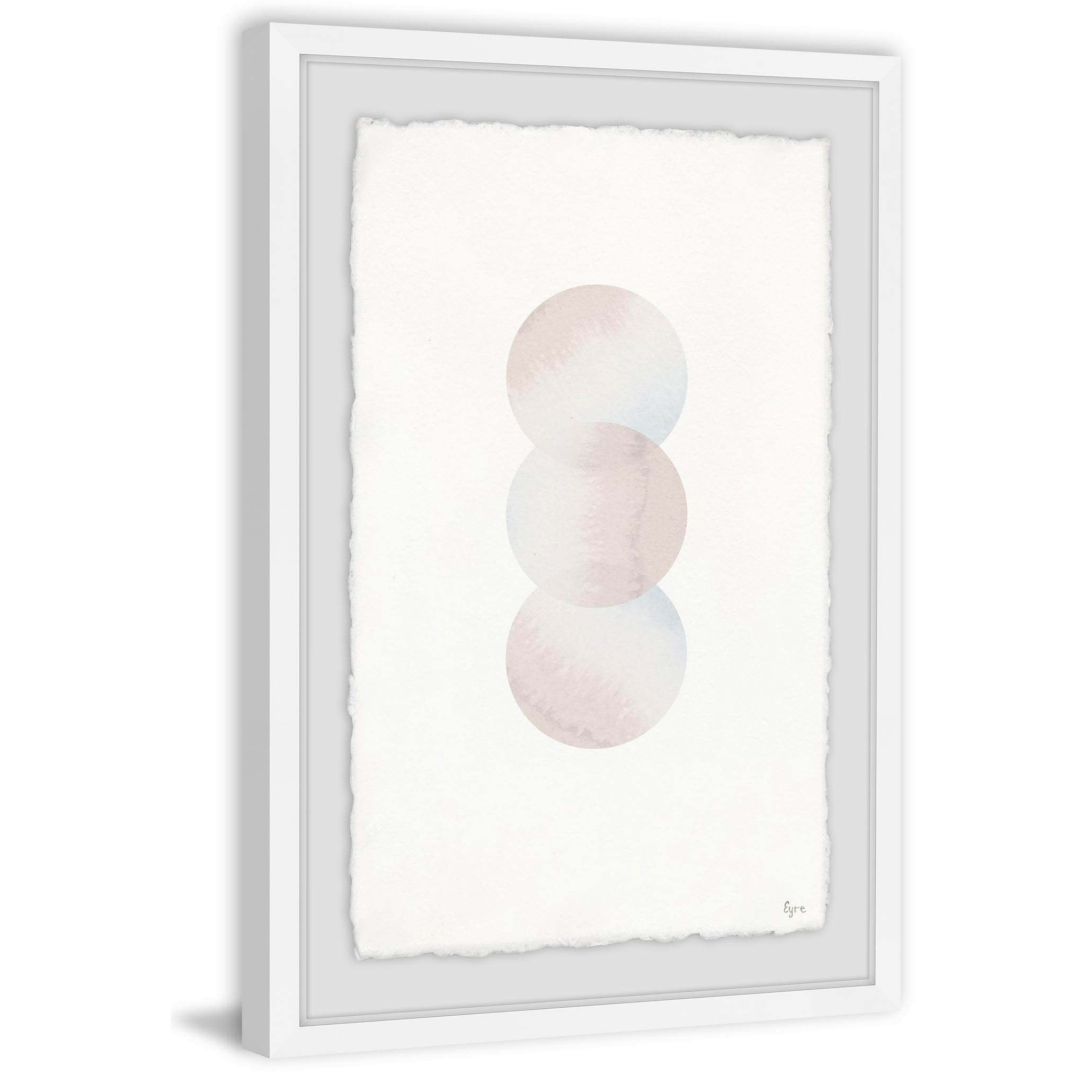 Luna Menguante Framed Painting Print