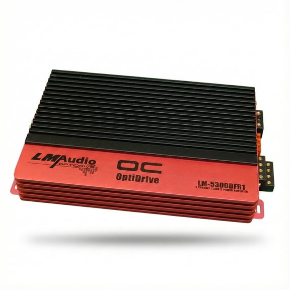 Luna Morena 4-Channel 2 Ohm Stereo 5300W Class D Amplifier  LM-5300.4