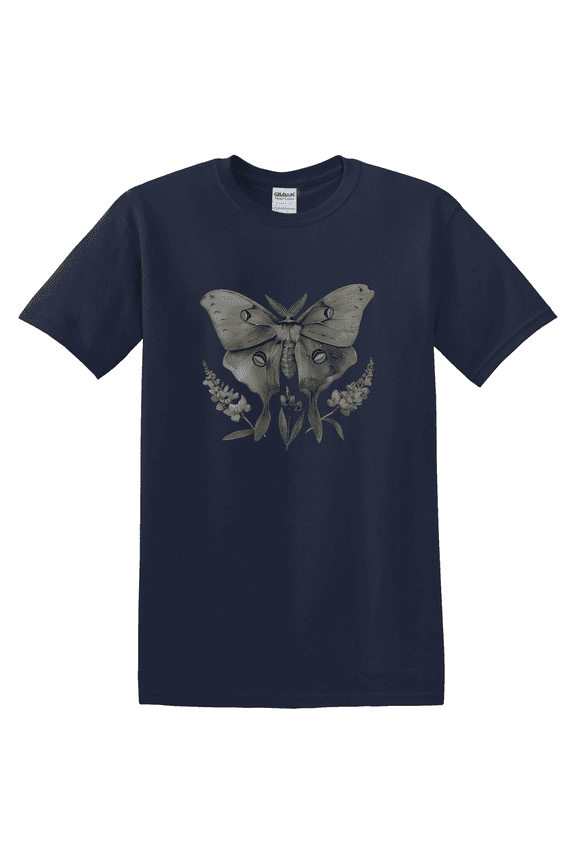 Luna Moth Celestial Cottagecore Graphic T-Shirt