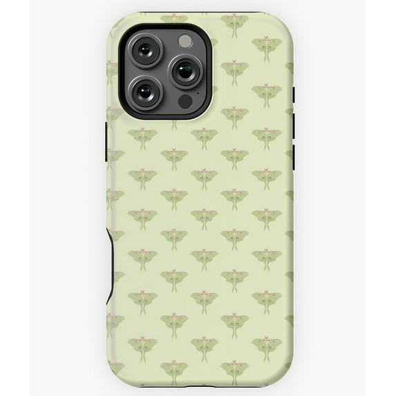 Luna Moth Mystical Cottagecore Insect - Minimalist Phone M97 N5672 Phone Case for iPhone 17 16 15 14 13 12 11 Pro Max
