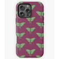thumbnail image 1 of Luna Moth Mystical Insect Graphic Art - Stylish Phone N5616 Phone Case for iPhone 17 16 15 14 13 12 11 Pro Max, 1 of 2