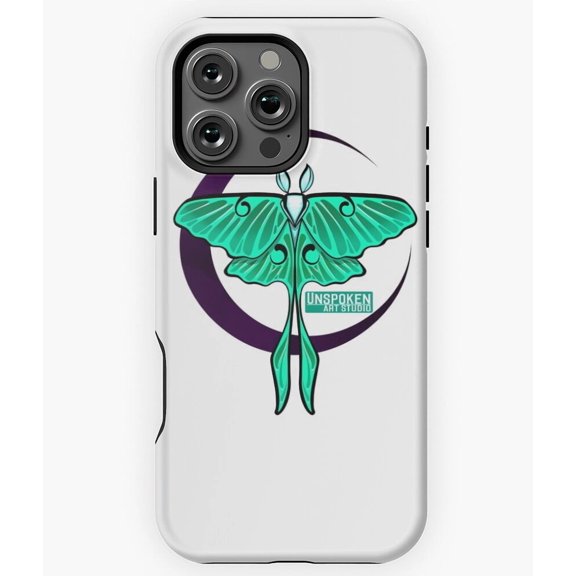 Luna Moth x Tony Trip Collaboration Art N5696 Phone Case for iPhone 17 16 15 14 13 12 11 Pro Max