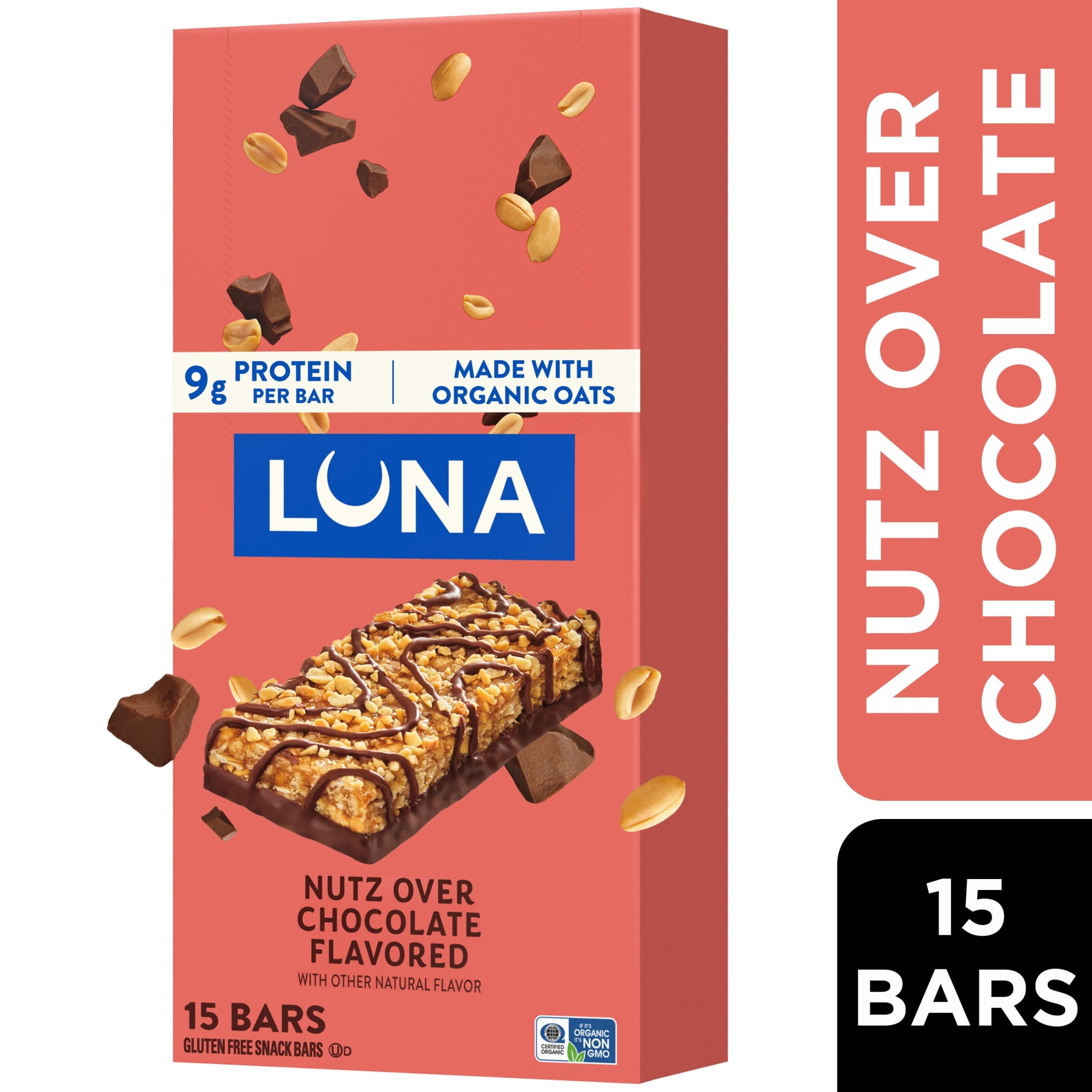 Clif Bar, Nutrition Bar, Nuts Over Chocolate, 1.69 Oz - Walmart.com
