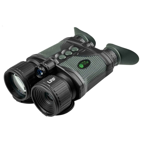 Luna Optics Quantum 6-36x50mm Digital Day/Night Binocular, Integrated 1500m Laser Rangefinder, 2K Video Resolution, Black