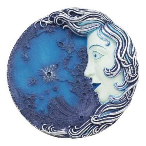 Luna Selene Moon Goddess Decor Wall Plaque Wiccan Art Decor By Oberon Zell