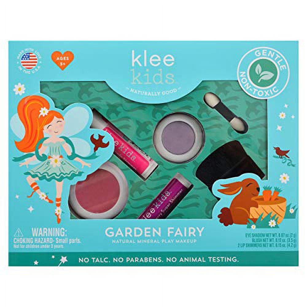 Luna Star Naturals Klee Kids 4 PC Makeup Up Kits with Compacts (Garden Fairy) - image 1 of 3