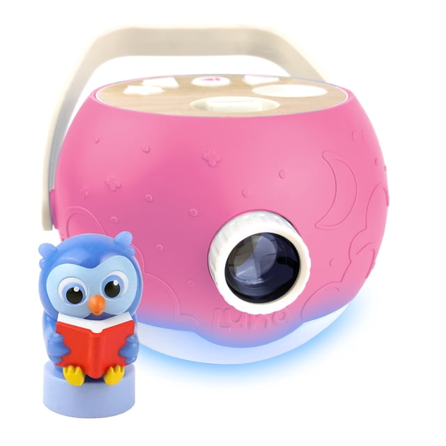 Installed Projector Luna StoryTime Kids Projector with Nightlight, Pink, Ages 3+ - Walmart ...