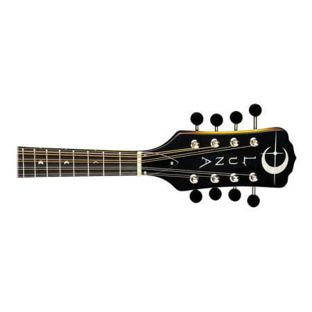 Luna Trinity Sound Hole A-Style Mandolin - Rosewood Fretboard - Natural
