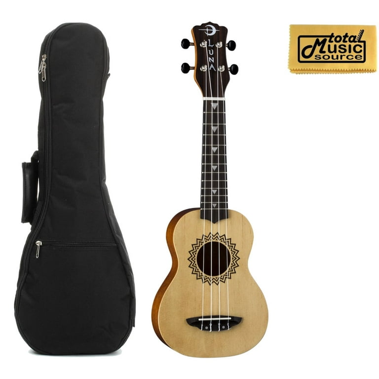 Luna vintage hot sale spruce soprano ukulele