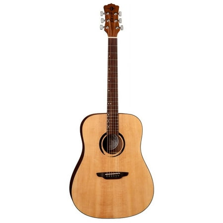 Luna 6 String Wabi Sabi Series Full Dreadnought Acoustic Guitar - Satin Finish