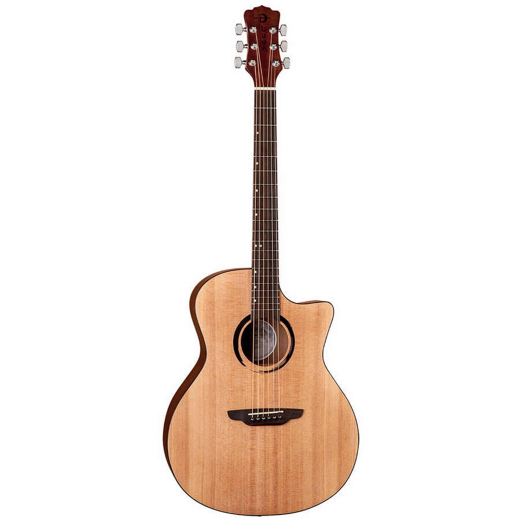 Luna WABI SABI Grand Concert Solid Top