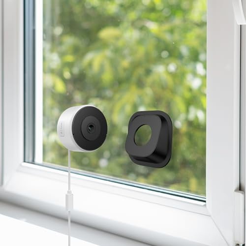 Luna Window Camera, 2K Dual-Band WiFi6 Wired Indoor Security Camera
