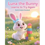 Luna the Bunny Social-Emotional Learning Luna the Bunny Learns to Try Again A Gentle Picture Book About Mistakes, Resilience, and Never Giving Up for Kids Ages , Paperback