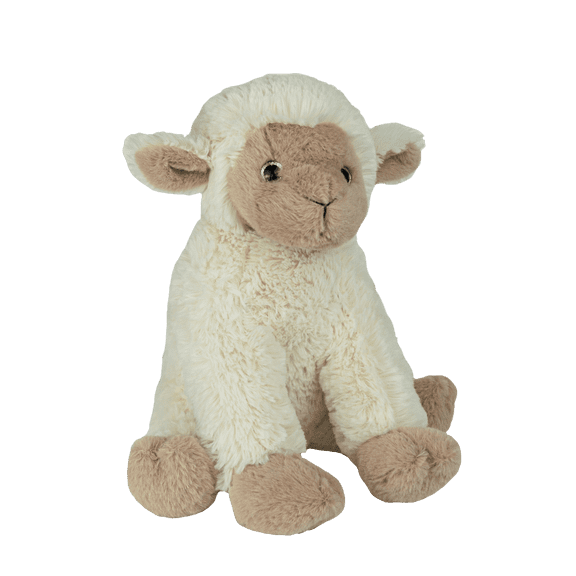 Luna the Lamb 16 inch White Sheep Plush Farm Stuffed Figure
