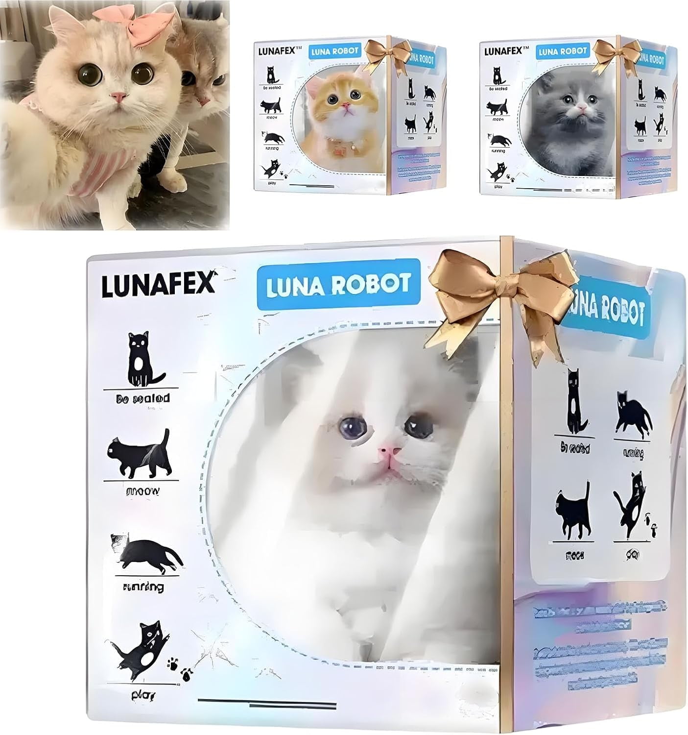 Lunafex Robot Cat, Luna The Robot Cat, Luna – Lunafex My