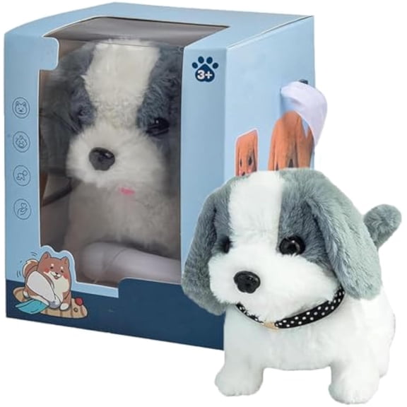 Lunafex Toby Robot Dog Cat, Luna The Robot Cat, Kelansu Robot Puppy, Faithful Robot Puppy, My Realistic Robot Puppy for Adults That Acts Like a Real Puppy - Walking, Barking Wagging