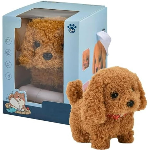 Lunafex Toby Robot Dog Cat, Luna The Robot Cat, Kelansu Robot Puppy, Faithful Robot Puppy, My Realistic Robot Puppy for Adults That Acts Like a Real Puppy - Walking, Barking Wagging