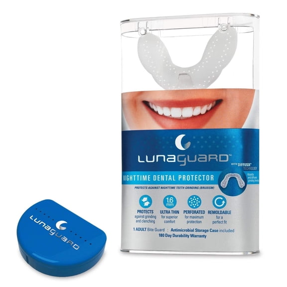 Lunaguard Nighttime Dental Guard Teeth Protector, Grinding & Clenching, 1ct
