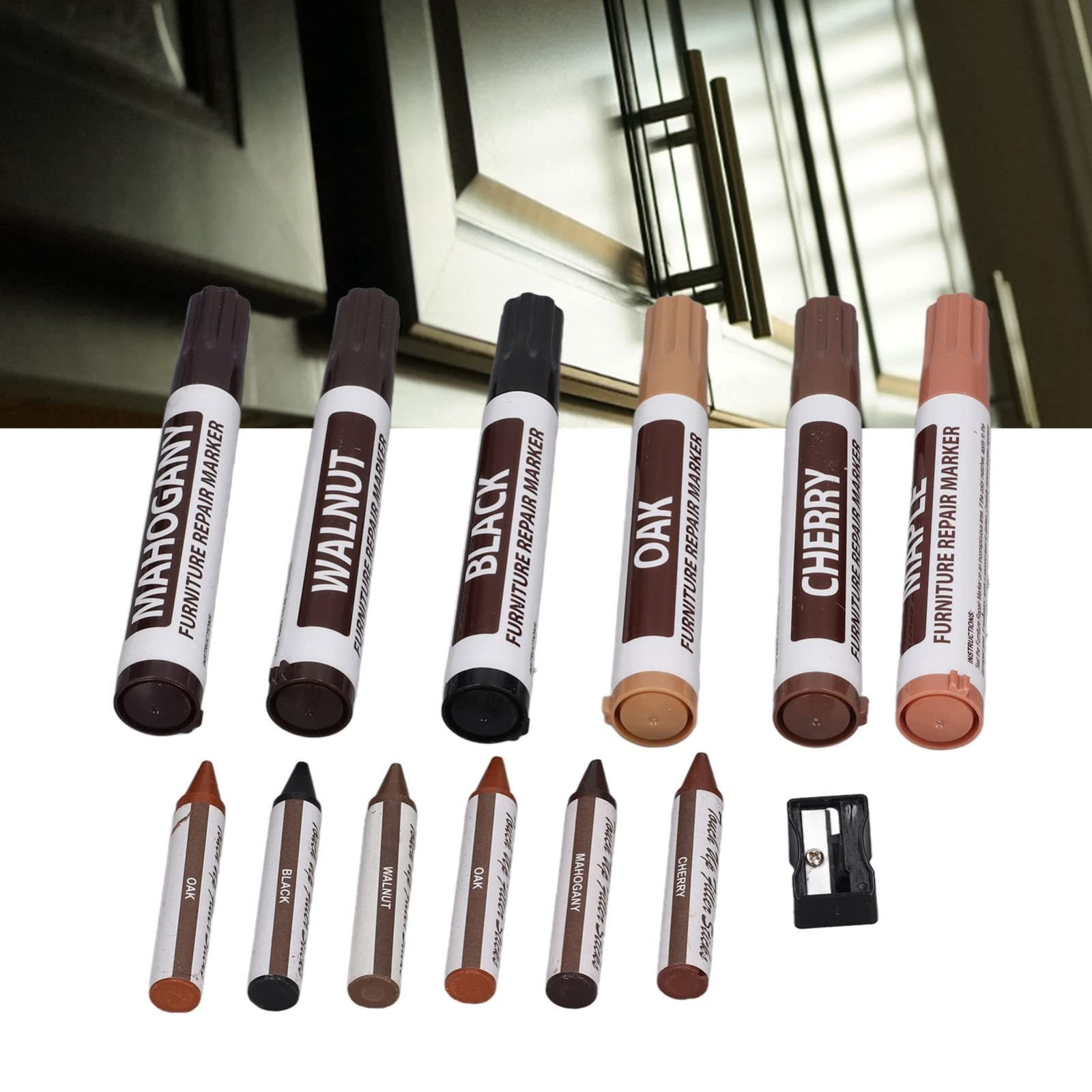 Lunanne 1ml Revolutionary Furniture Up Pens Multi Color Wood Scratch ...