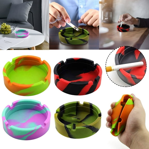 Lunanne Ceramic AshtraySiliconePatio Decoration Living RoomMen