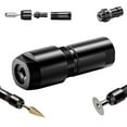 thumbnail image 1 of Lunanne Winkelschleifer Modifizierter Adapter Angle Grinder Conversion Accessories Adapter Kit 3mm & 6mm Angle Grinder Attachments For Polisher Chuck Drill Bit Connecting Tool, 1 of 9