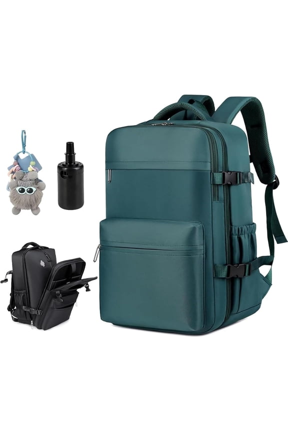 Lunapack Backpack, Backpack Vacuum, Large Capacity Travel Air Vacuum Compression with Electric Pum (Blue+air Pump)