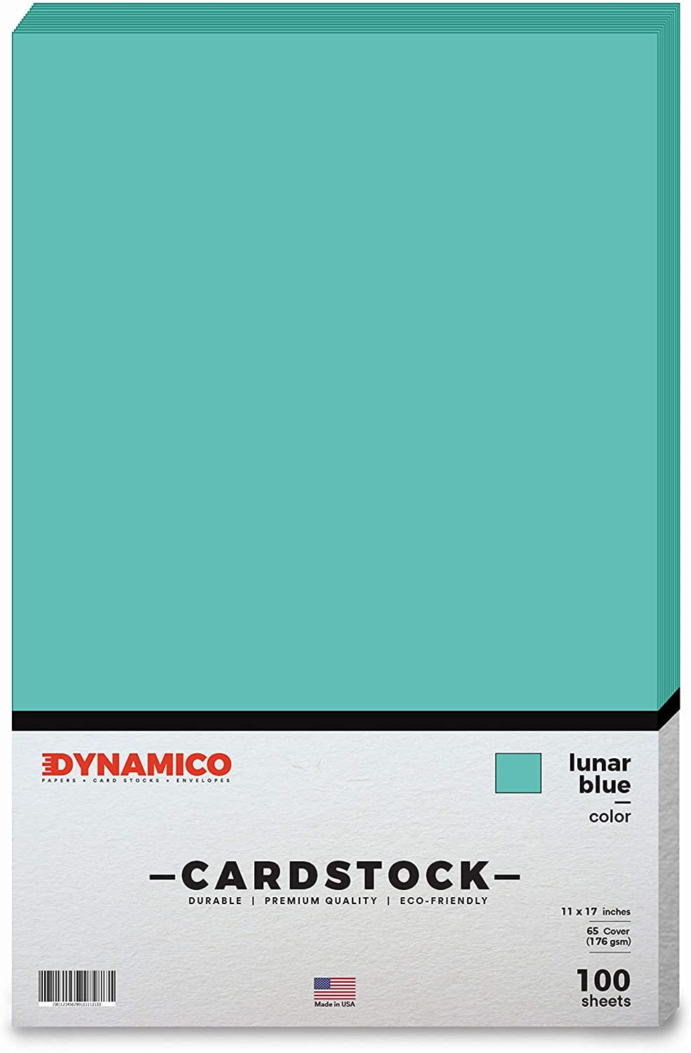 Lunar Blue 11 x 17" Cardstock Paper - Tabloid/Ledger - for Cards and Stationery Printing | Medium weight 65 LB (175 gsm) Cover Card Stock | 100 Sheets Per Pack