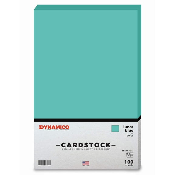 Lunar Blue 11 x 17" Cardstock Paper - Tabloid/Ledger - for Cards and Stationery Printing