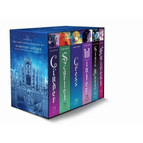 Lunar Chronicles The Lunar Chronicles Boxed Set: Cinder, Scarlet, Cress, Fairest, Stars Above, Winter, (Paperback)