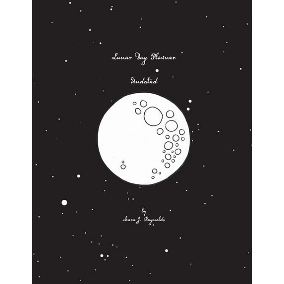Lunar Day Planner Undated: Large Format, (Paperback)