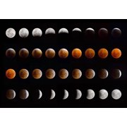 Lunar Eclipse Poster Print - Chechi Peinado 36 x 24