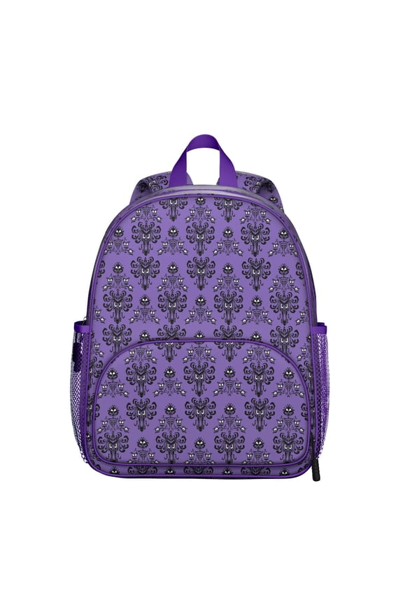 Lunar Eclipse Student Backpack – Gothic Celestial Moon Starry Night Steampunk Cosmic Solar Astral Dark Mystical Design