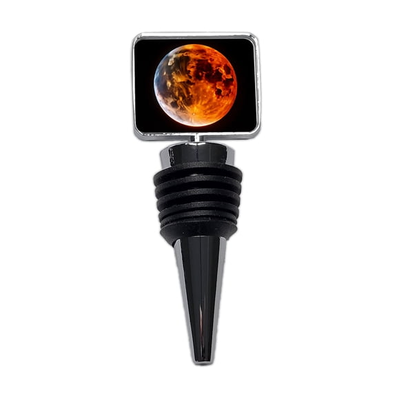 Lunar Eclipse Wine Bottle Stopper Cap Plug