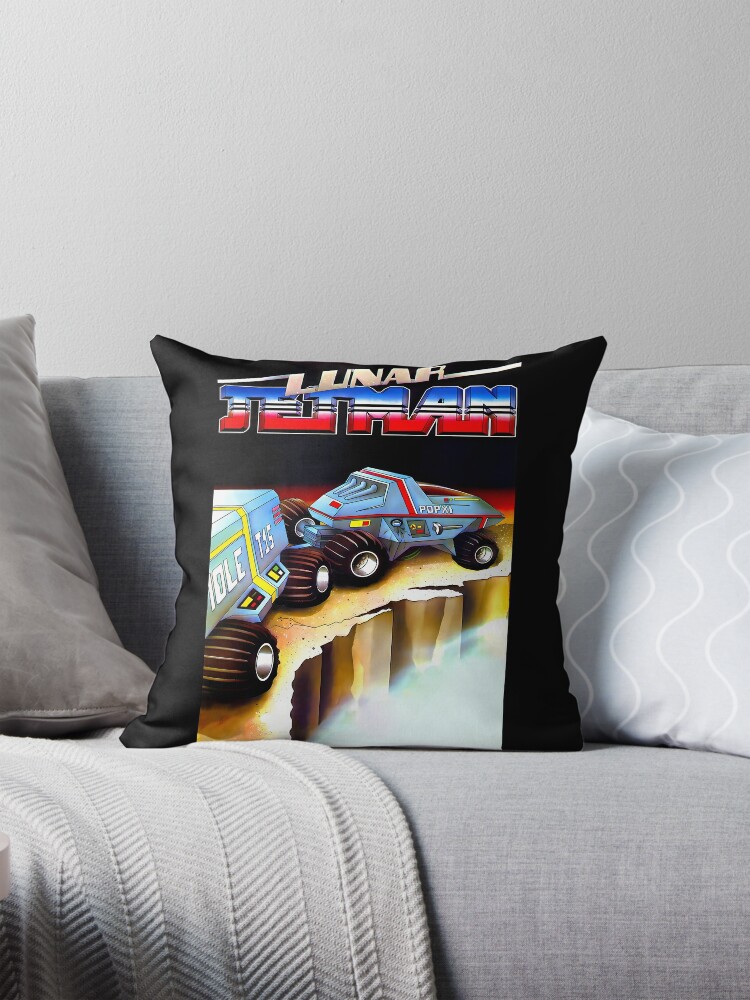 Lunar Jetman is a horizontally scrolling shooter developed and