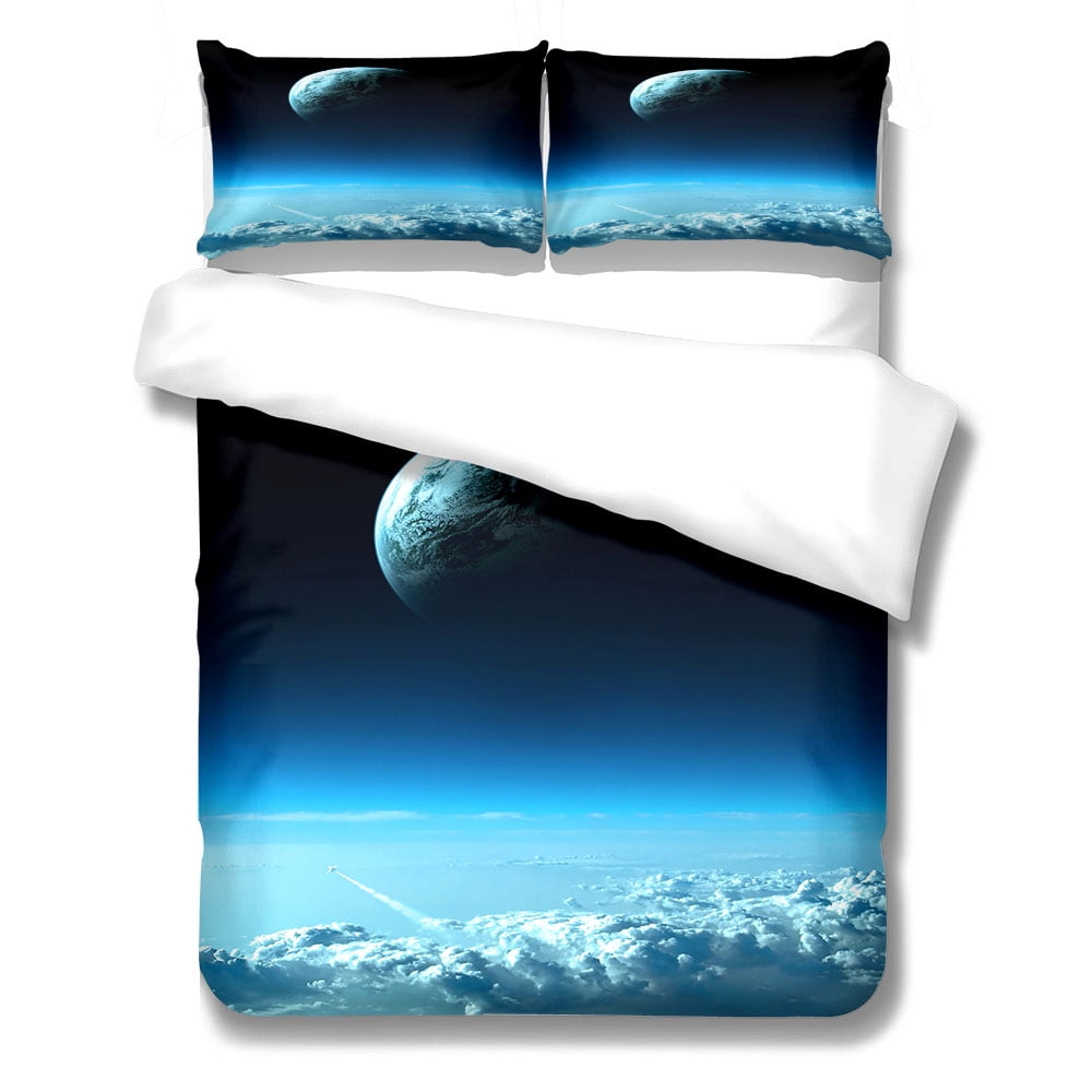 Lunar Moon Duvet Cover Set King Double Full Twin Single Size Bed Linen