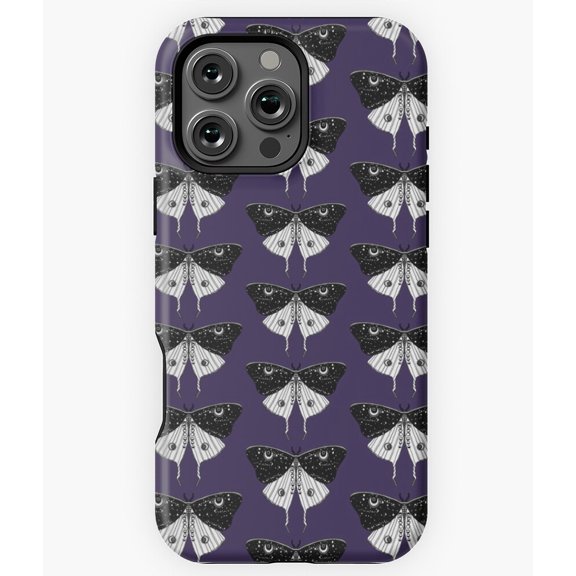 Lunar Moth Celestial Moon Insect Art - Stylish Phone M97 N5799 Phone Case for iPhone 17 16 15 14 13 12 11 Pro Max