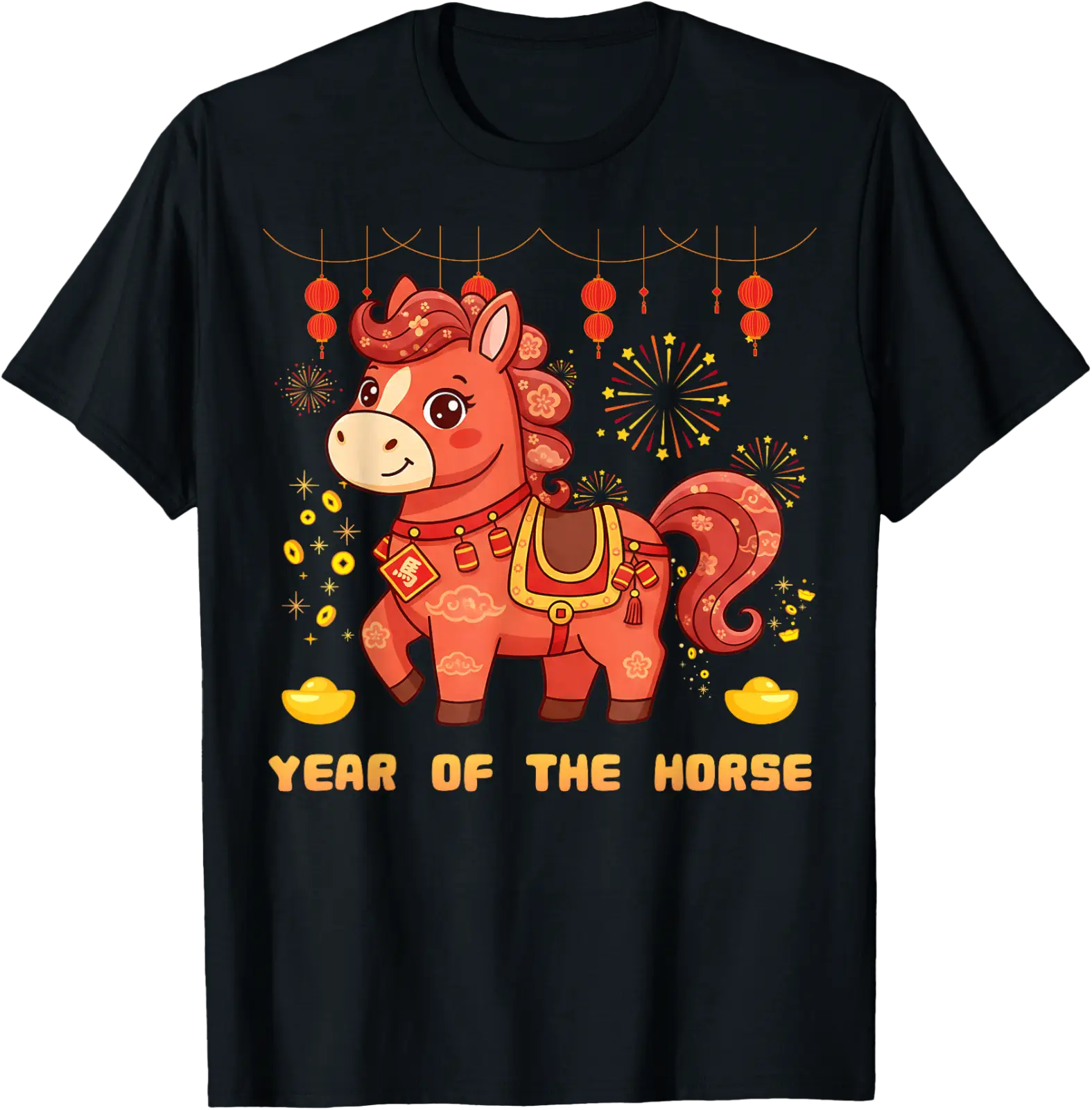 Lunar New Year 2026 Year Of The Horse Toddler Kids T-Shirt V1 All Size ...