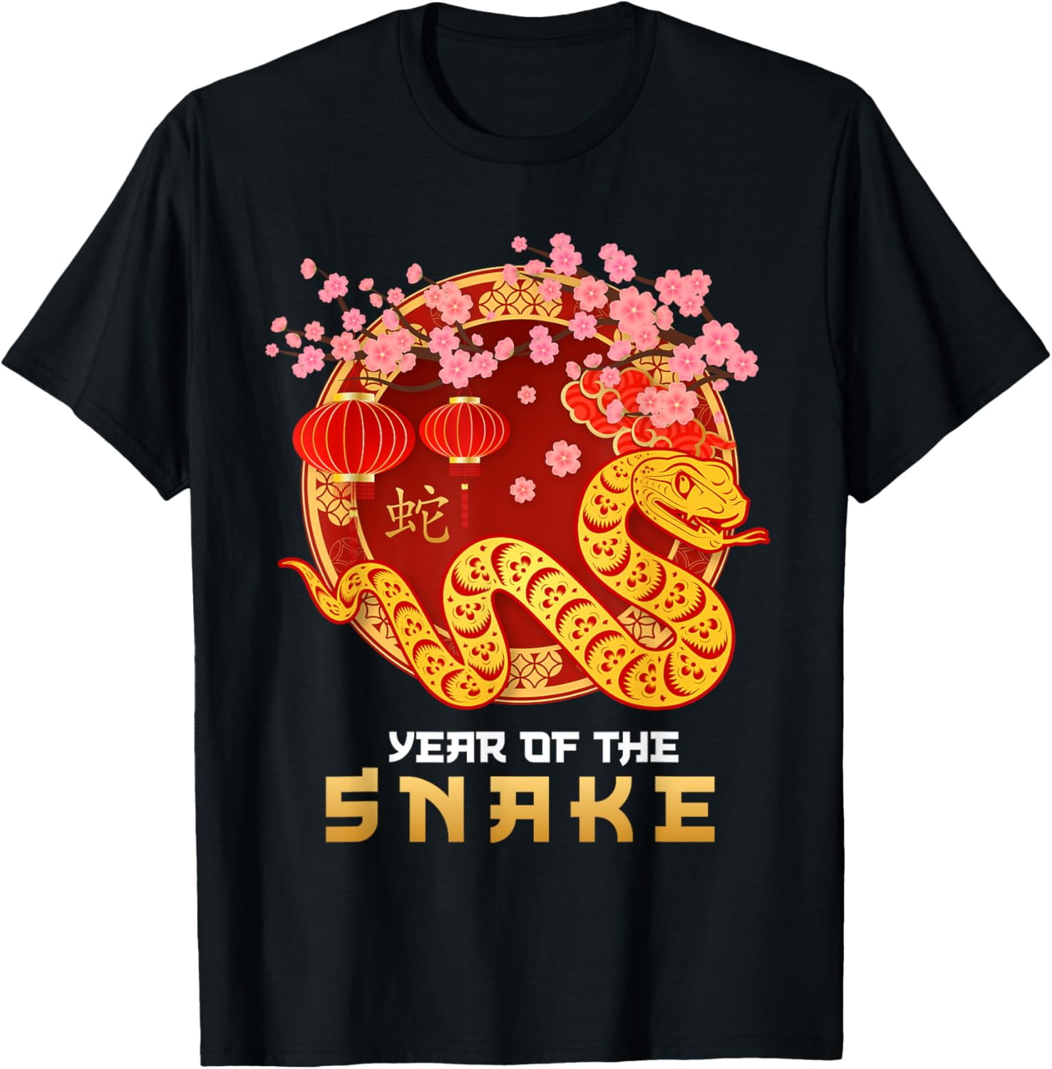 Lunar New Year Happy Chinese New Year Of The Snake 2025 TShirt Casual