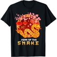Lunar New Year Happy Chinese New Year Of The Snake 2025 T-Shirt Casual