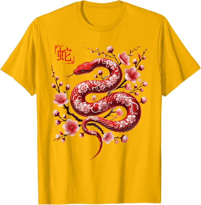 Lunar New Year Happy Chinese New Year Of The Snake 2025 TShirt