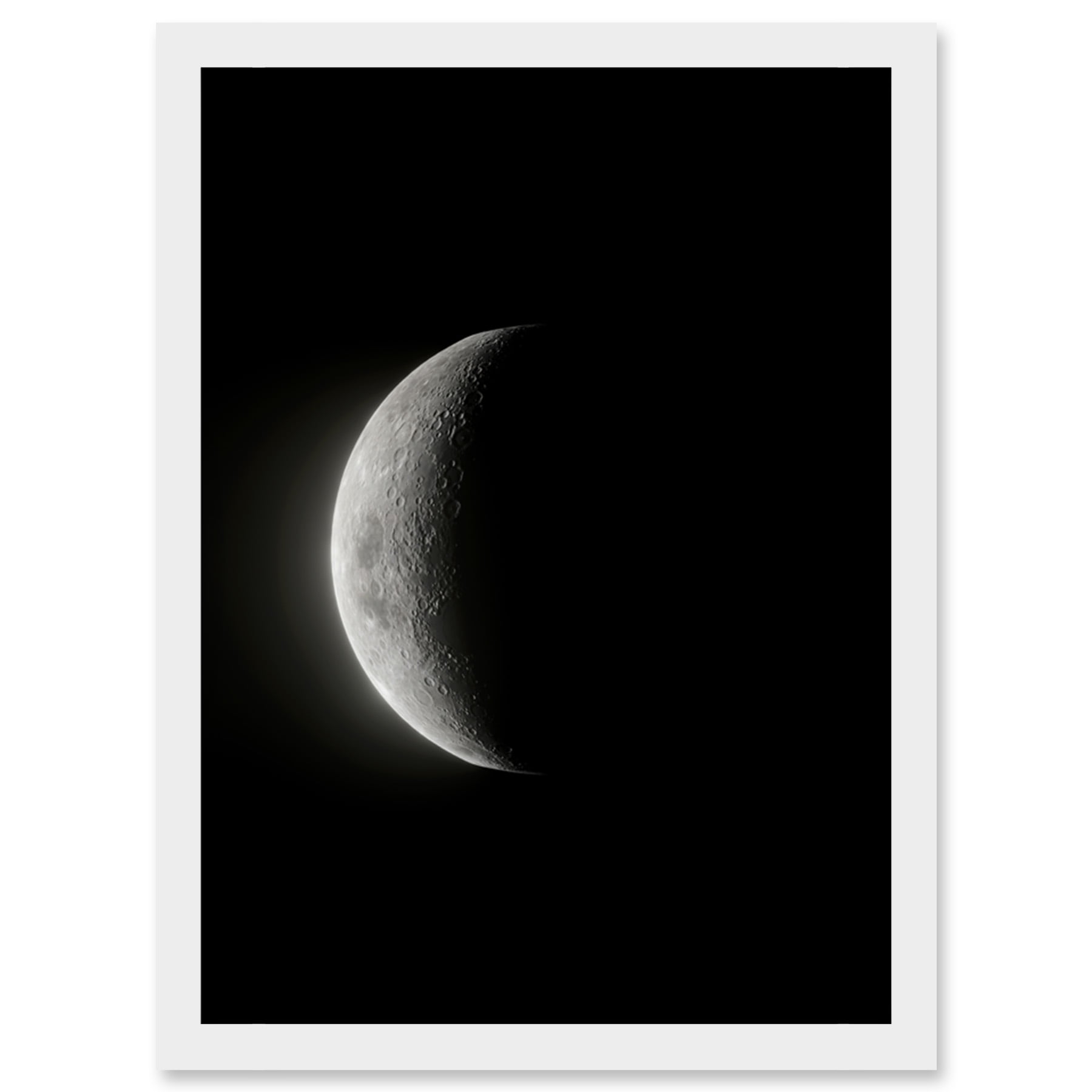 Crescent Moon Printable, Crescent Moon Art, Moon Decor, Moon Art, Astronomy  Art, ANY SHAPE AVAILABLE, Digital Download, Instant Download -  Canada