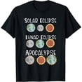 thumbnail image 1 of Lunar Solar Eclipse and Apocalypse April 8 2024 T-Shirt, 1 of 4