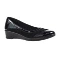thumbnail image 1 of Lunar Womens Faux Leather Wedge Shoes, 1 of 5