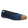 thumbnail image 1 of Lunar Womens Jessie Leopard Print Slippers, 1 of 5