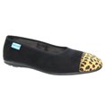 thumbnail image 1 of Lunar Womens Jessie Leopard Print Slippers, 1 of 5