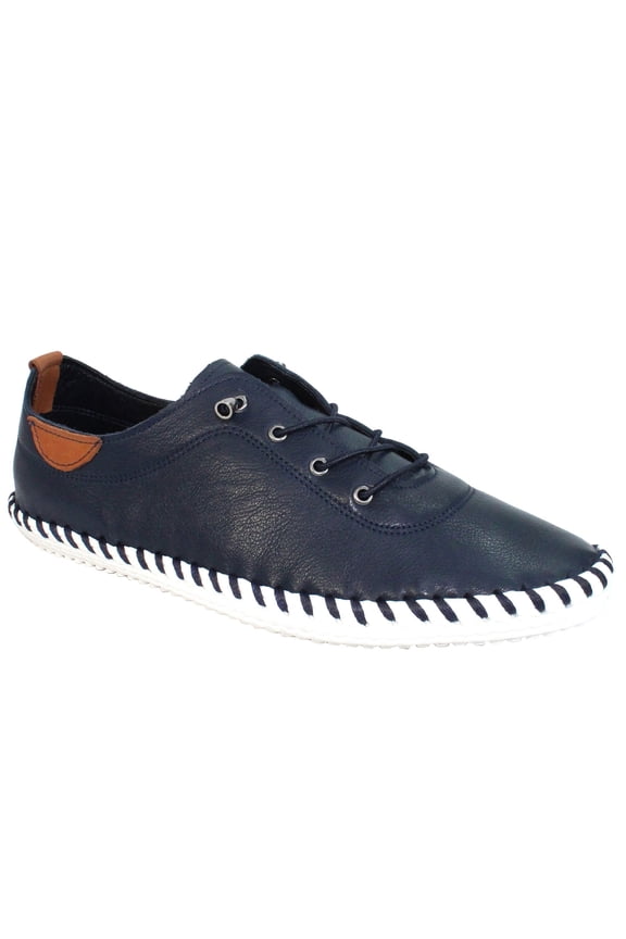 Lunar Womens St Ives Leather Sneakers