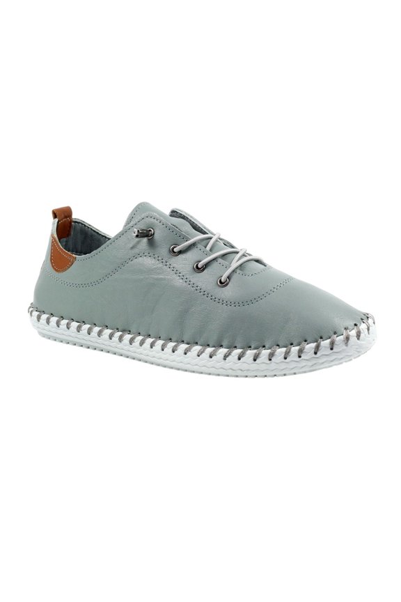 Lunar Womens St Ives Leather Sneakers