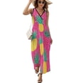 thumbnail image 1 of Lunarable Pineapple Art Sleeveless Dress Women's Summer Suit Dresses for Women 2025 Luxury Party Dress, 1 of 7